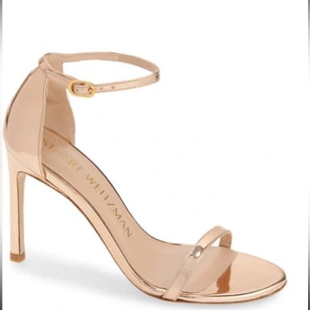 Stuart Weitzman Metallic Heels